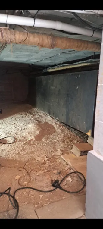 DEPOSE D'UNE CUVE A FIOUL DE 2500 LITRES