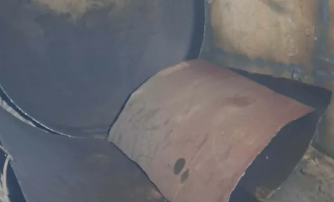 ENLEVEMENT D'UNE CUVE A FIOUL DE 3 000 LITRES A CLERMON FERRAND DANS LE 63., Clermont-Ferrand, Cuve Fioul Net